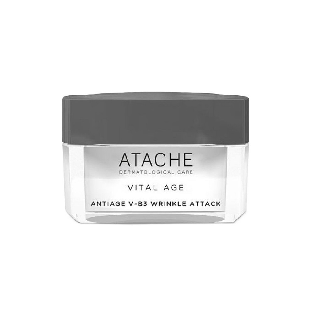 Preview 2 of Atache Vital Age Antiage V-B3 Wrinkle Attack, Κρέμα Αναζωογόνησης με Ρετινόλη και Νιασιναμίδη 50ml