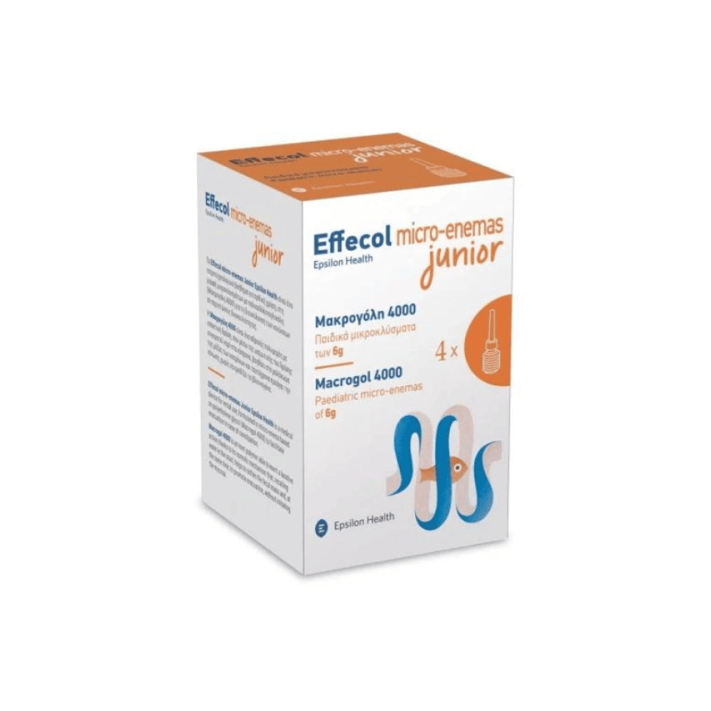 Epsilon Health Effecol Micro-Enemas Junior Macrogol 4000 4 x 6gr ...