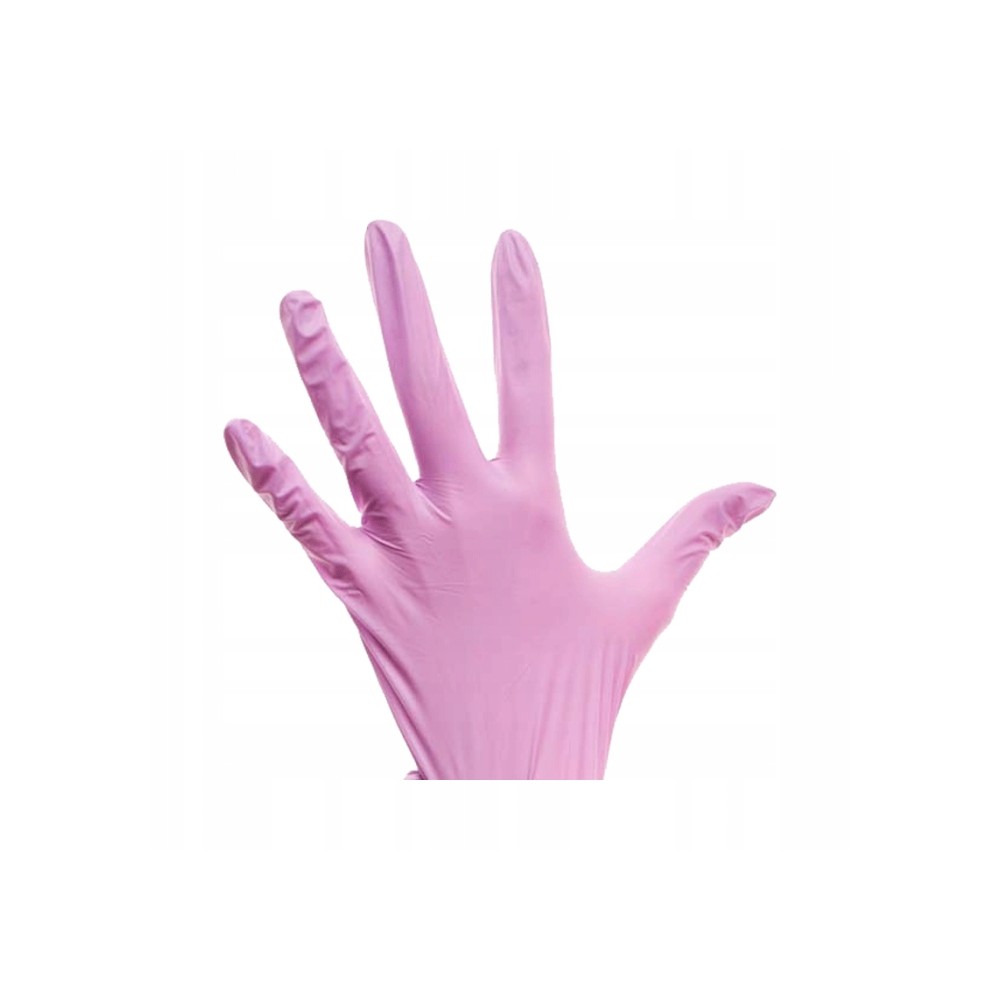 Preview 2 of Abena Γάντια Νιτριλίου Ροζ Χωρίς Πούδρα 100 τεμάχια