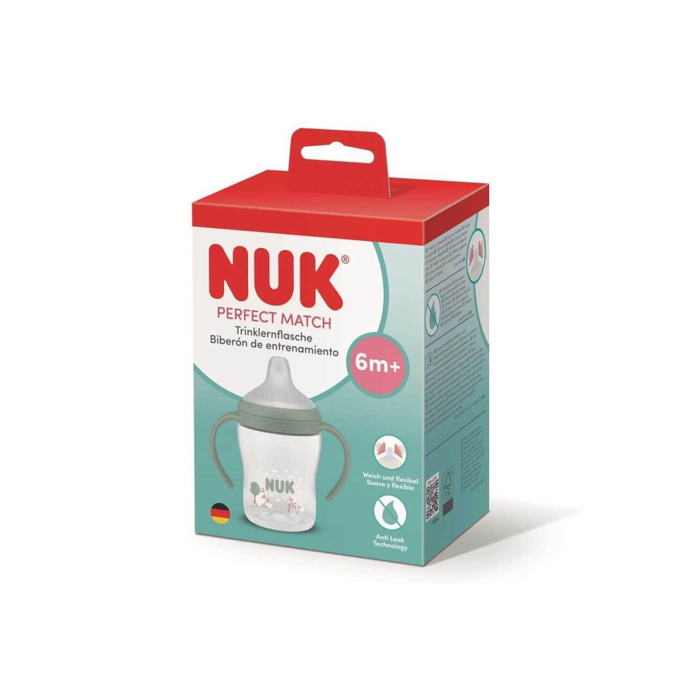 Preview 2 of Nuk Perfect Match Εκπαιδευτικό Ποτήρι Για 6+Μηνών με Σχέδιο Πρόβατο Πράσινο 150ml