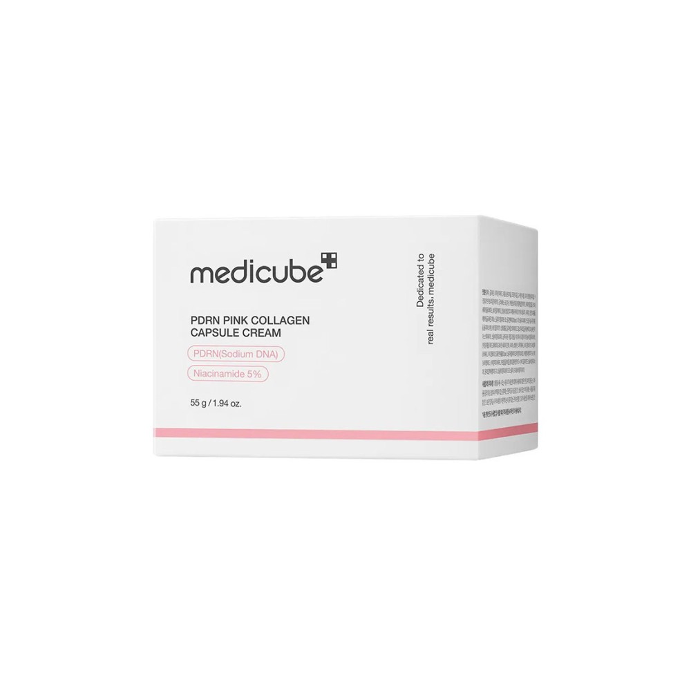 Medicube PDRN Pink Collagen Capsule Cream Κρέμα Προσώπου κατά των Ατελειών με Υαλουρονικό Οξύ & Κολλαγόνο 55gr