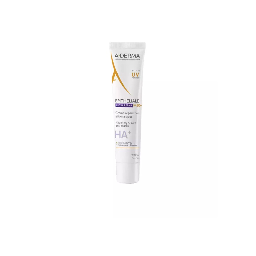 A-Derma Epitheliale Ultra Repair Cream SPF50+ Επανορθωτική Κρέμα Πολύ Υψηλής Αντηλιακής Προστασίας 40ml