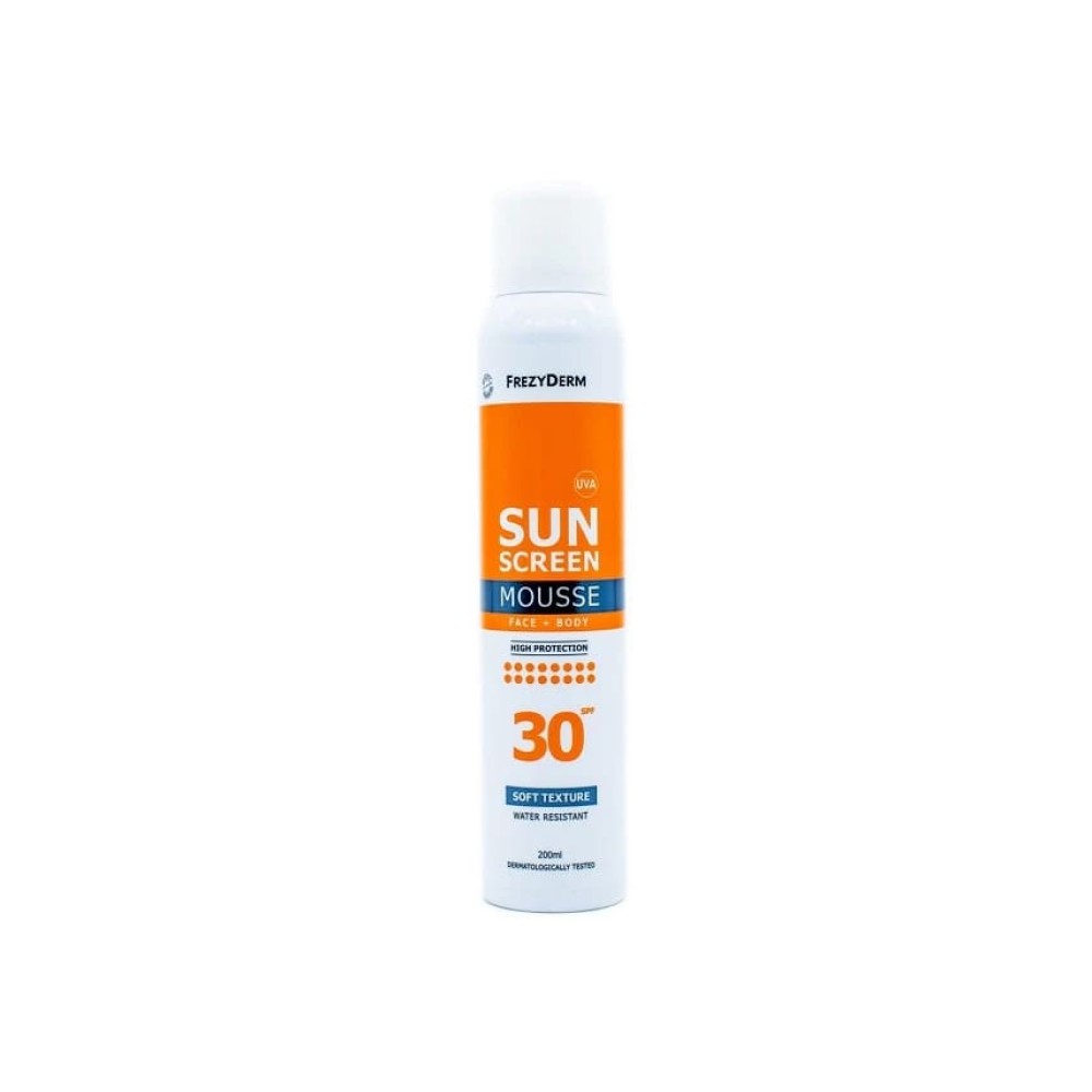 Frezyderm Sun Screen Mousse SPF30