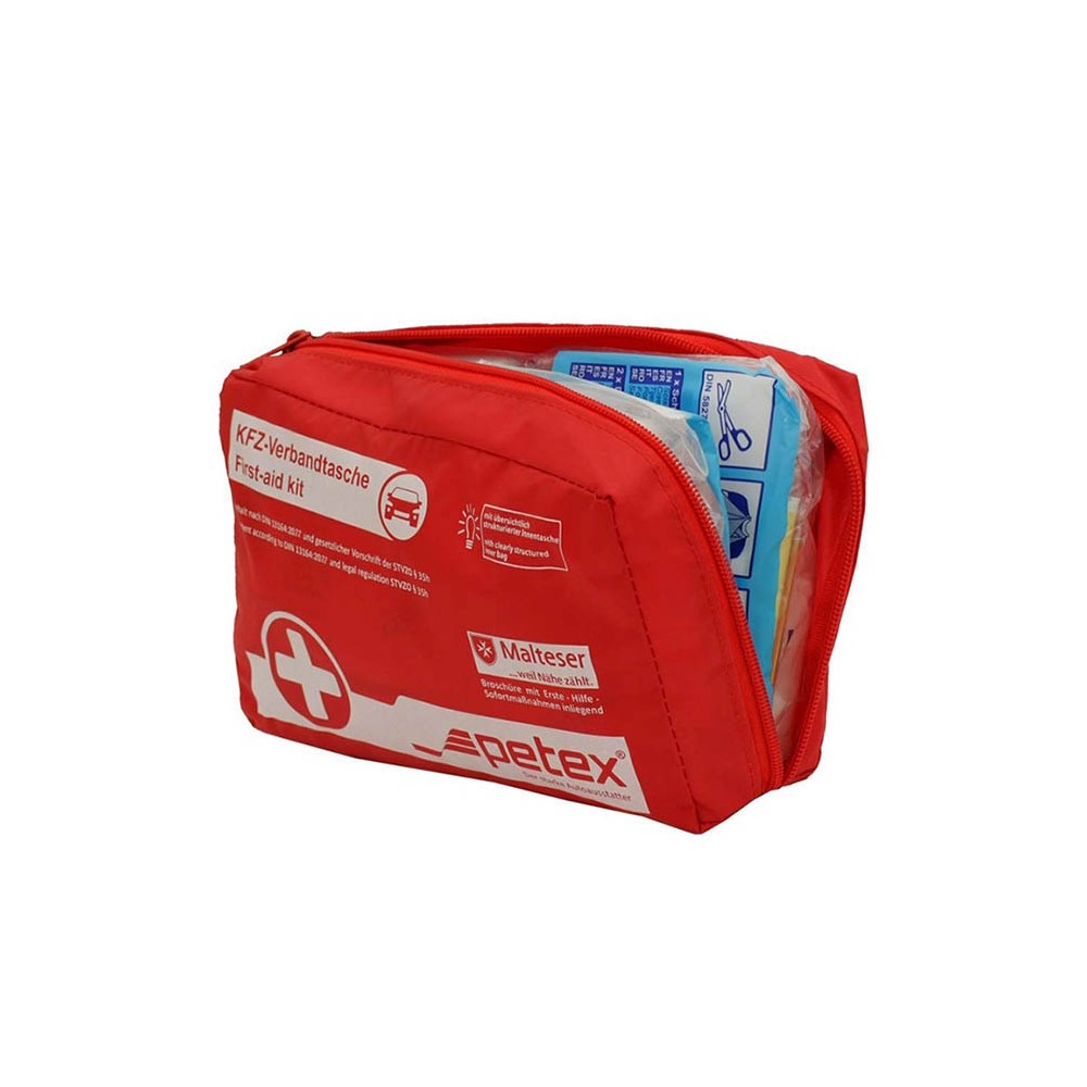 Preview 2 of Petex Φαρμακείο Πρώτων Βοηθειών Αυτοκινήτου με Εξοπλισμό και Πιστοποίηση DIN 13164:2022