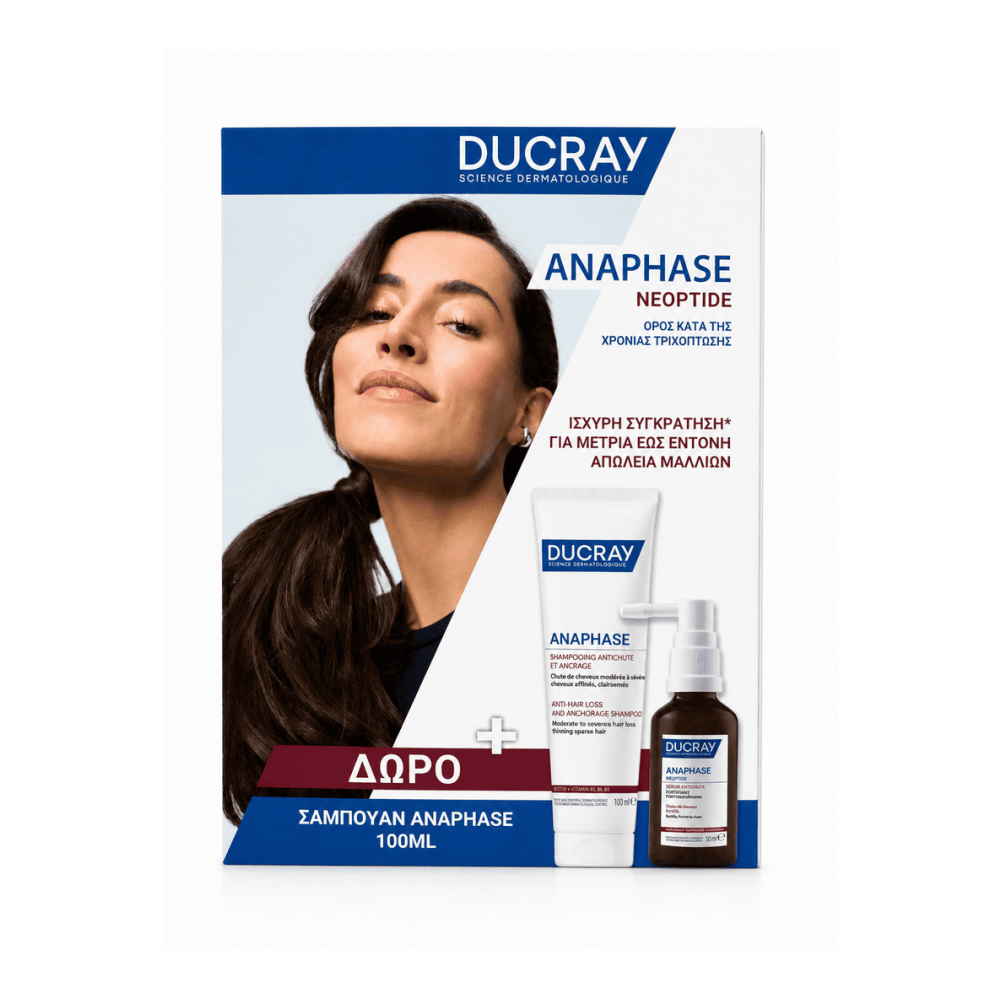 Ducray Promo Pack Anaphase Neoptide Ορός Κατά της Τριχόπτωσης και Ενδυνάμωσης 50ml & ΔΩΡΟ Anaphase Σαμπουάν 100ml