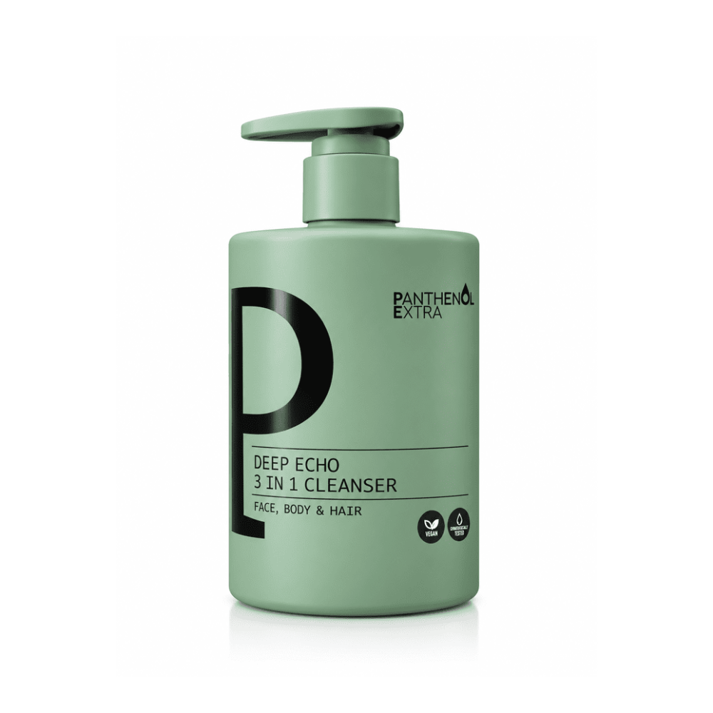 Medisei Panthenol Extra Deep Echo 3 In 1 Cleanser, Ανδρικό Αφρόλουτρο & Σαμπουάν 500ml