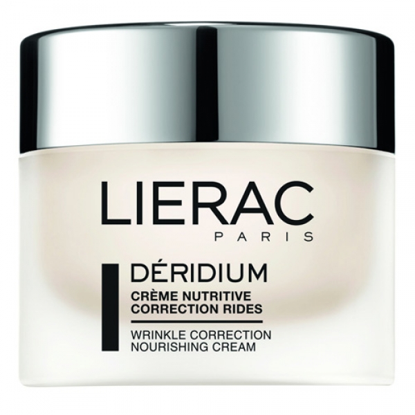 Lierac Déridium Crème Nutritive Correction Rides, Θρεπτική Αντιρυτιδική Κρέμα Προσώπου, Ξηρές/Πολύ Ξηρές 50ml