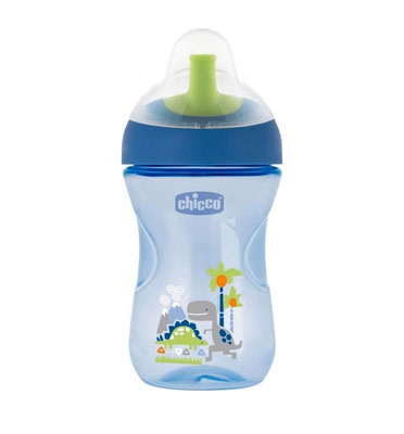 Chicco Advanced Cup 12m+ (06941-20),σε χρώμα σιελ, 266ml