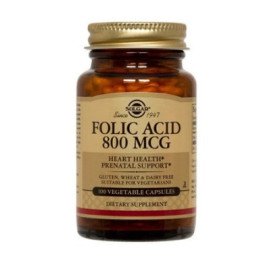 Solgar Folacin (Folic Acid) 800μg Φυλλικό οξύ,100tabs