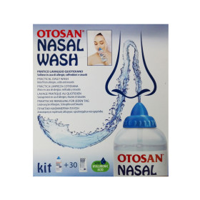 Otosan Nasal Wash Πρακτικό Φιαλίδιο & Φακελάκια με Φυσιολογικό Ορό, 30τεμ
