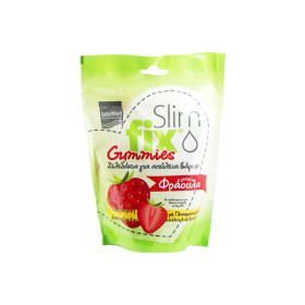 Intermed Slim Fix Strawberry Gummies, (Ζελεδάκια για Απώλεια Βάρους με Γεύση Φράουλα), 210g.