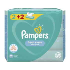 Pampers Μωρομάντηλα Fresh Clean 208τμχ