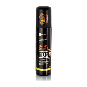 Panthenol Extra Sun Care & Tanning Oil SPF10 Αντηλιακό Λάδι Μαυρίσματος για πρόσωπο & σώμα, 150ml