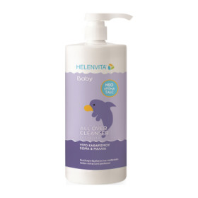Helenvita Baby All Over Cleanser με Άρωμα Talc 1lt (-40%)