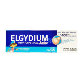 Elgydium Junior Bubble Toothpaste Gel 1400ppm με Fluorinol Οδοντόκρεμα για Παιδιά