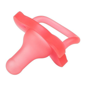 Dr. Browns Happy Paci Πιπίλα Όλο Σιλικόνη για την Περίοδο της Οδοντοφυΐας, Κόκκινο 0m+ 1τμχ PS11007