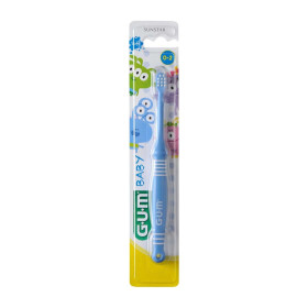Gum Baby 213, Οδοντόβουρτσα Για Μωρά Από 0-2 Ετών Μπλέ 1τμχ