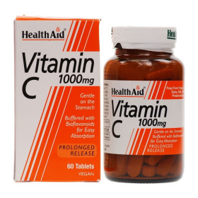 Health Aid Vitamin C 1000mg with Bioflavonoids Prolonged Release Βιταμίνη C 60 tablets