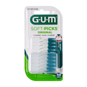 Gum Soft Picks (634) Οδοντιατρικές Οδοντογλυφίδες, Μέγεθος Large 40τμχ