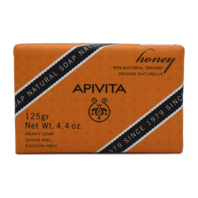 Apivita Natural Soap Honey, Σαπούνι με μέλι για πρόσωπο και σώμα, 125gr