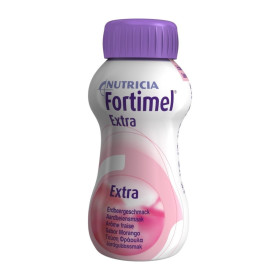 Nutricia Fortimel Extra Strawberry, Υπερπρωτεϊνικό Ρόφημα με γεύση Φράουλα 200ml