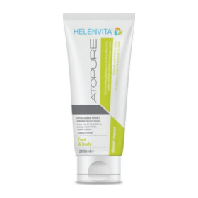 Helenvita Atopure Shower Cream Απαλό Καθαριστικό Καθημερινής Χρήσης για Πρόσωπο & Σώμα 200ml