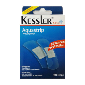Kessler Aquastrip Waterproof 20 strips (10 strips 19mmx72mm + 10 strips 25mmx72mm)