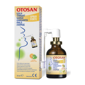 Otosan Throat Spray Forte Σπρέι για τον Πονόλαιμο, τον Ξηρό Βήχα & την Ξηρότητα της Στοματοφαρυγγικής Κοιλότητας για 12ετών+, 30ml