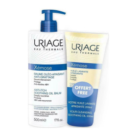 Uriage Xemose Set Anti-Itch Soothing Oil Balm 500ml & Δώρο Cleansing Soothing Oil 200ml