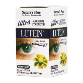 Nature's Plus Lutein Ultra Maximum Strenght Συμπλήρωμα Διατροφής Βιταμινών για την Υγεία των Ματιών 60 μαλακές κάψουλες
