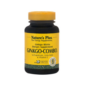 Nature's Plus Ginkgo Combo Συμπλήρωμα με Τζίνγκο Μπιλόμπα, 60 vcaps