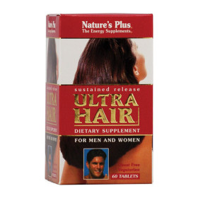 Nature's Plus Ultra Hair Συμπλήρωμα Διατροφής, η Πληρέστερη Φόρμουλα που Έχει Δημιουργηθεί για Επανόρθωση Τρίχας 60Tabs