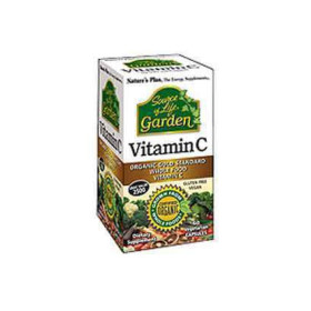 Nature's Plus Source of Life Garden Vitamin C 60caps - Βιταμίνη C, ενίσχυση ανοσοποιητικού