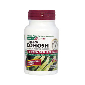 Nature's Plus Extended Release Black Cohosh 200mg Συμπλήρωμα Διατροφής για τη Χαράλωση των Μυών 30 Φυτικές Κάψουλες