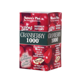 Nature's Plus Ultra Cranberry 1000 mg, 60 tabs