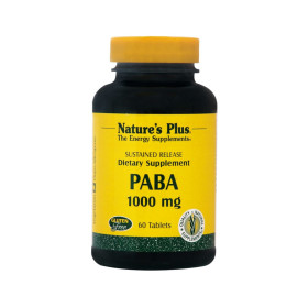 Nature's Plus Paba Para-Aminobenzolic Acid 1000mg 60 ταμπλέτες