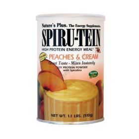 Nature's Plus Spiru-Tein Shake 1.1lbs Peaches - Cream Φόρμουλα Πρωτείνης 510gr