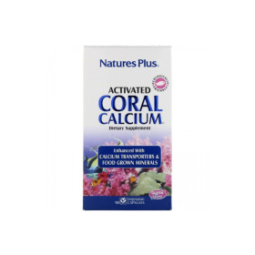Nature's Plus Activated Coral Calcium 1000 mg, 90 vcaps
