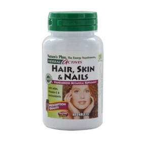 Nature's Plus Hair Skin & Nails Φόρμουλα Ειδικά Σχεδιασμένη για να Στηρίζει την Καλή Υγεία των Μαλλιών, του Δέρματος & των Νυχιών, 60 tabs
