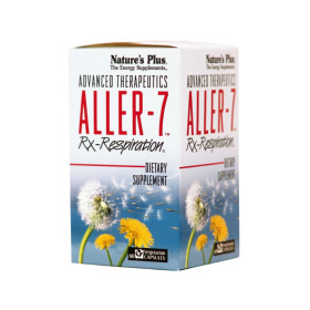 Nature's Plus Aller 7 RX Respiration Συμπλήρωμα Διατροφής, Φόρμουλα για την Αντιμετώπιση της Αλλεργικής Ρινίτιδας 60 vegcaps