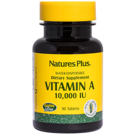 Nature's Plus Vitamin A 10.000 IU Water Dispersible, 90 tabs