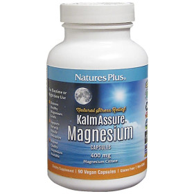 Nature's Plus KalmAssure Magnesium 400mg Φόρμουλα Μαγνησίου, 120 Vcaps