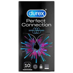 Durex Perfect Connection Προφυλακτικά Με Extra Επίστρωση Λιπαντικού 10 τεμάχια