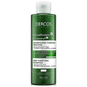 Vichy Dercos Anti-Dandruff K Deep Purifying Shampoo Σαμπουάν Κατά της Πιτυρίδας, Ιδανικό για το Ευαίσθητο Τριχωτό 250ml