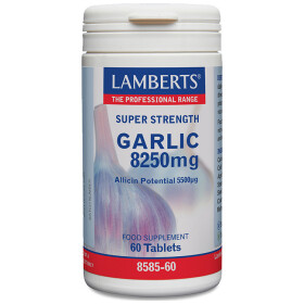 Lamberts Garlic 8250mg Συμπλήρωμα Διατροφής Για Το Καρδειαγγειακό Σύστημα 60 tabs