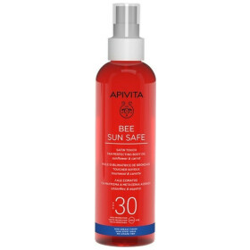 Apivita Bee Sun Safe Satin Touch Tan Perfecting Body Oil SPF30 Λάδι Σώματος Για Μαύρισμα 200ml