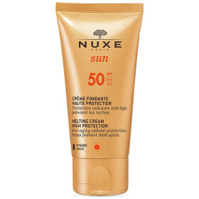 Nuxe Sun Melting Cream High Protection SPF50 Αντιηλιακή Κρέμα Προσώπου 50ml