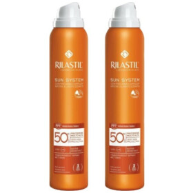 Rilastil Promo Sun System Dry Touch SPF50 Αντηλιακό Σπρέι Σώματος 1+1 Δώρο, 2x200ml