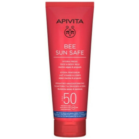 Apivita Bee Sun Safe Ενυδατικό Αντιηλιακό Γαλάκτωμα για Πρόσωπο & Σώμα SPF50 Hydra Fresh Face & Body 200ml