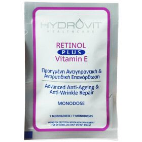Hydrovit Retinol Plus Vitamin E Monodose - Μονοδόσεις Ορού Ρετινόλης & Βιταμίνης Ε, 7 κάψουλες